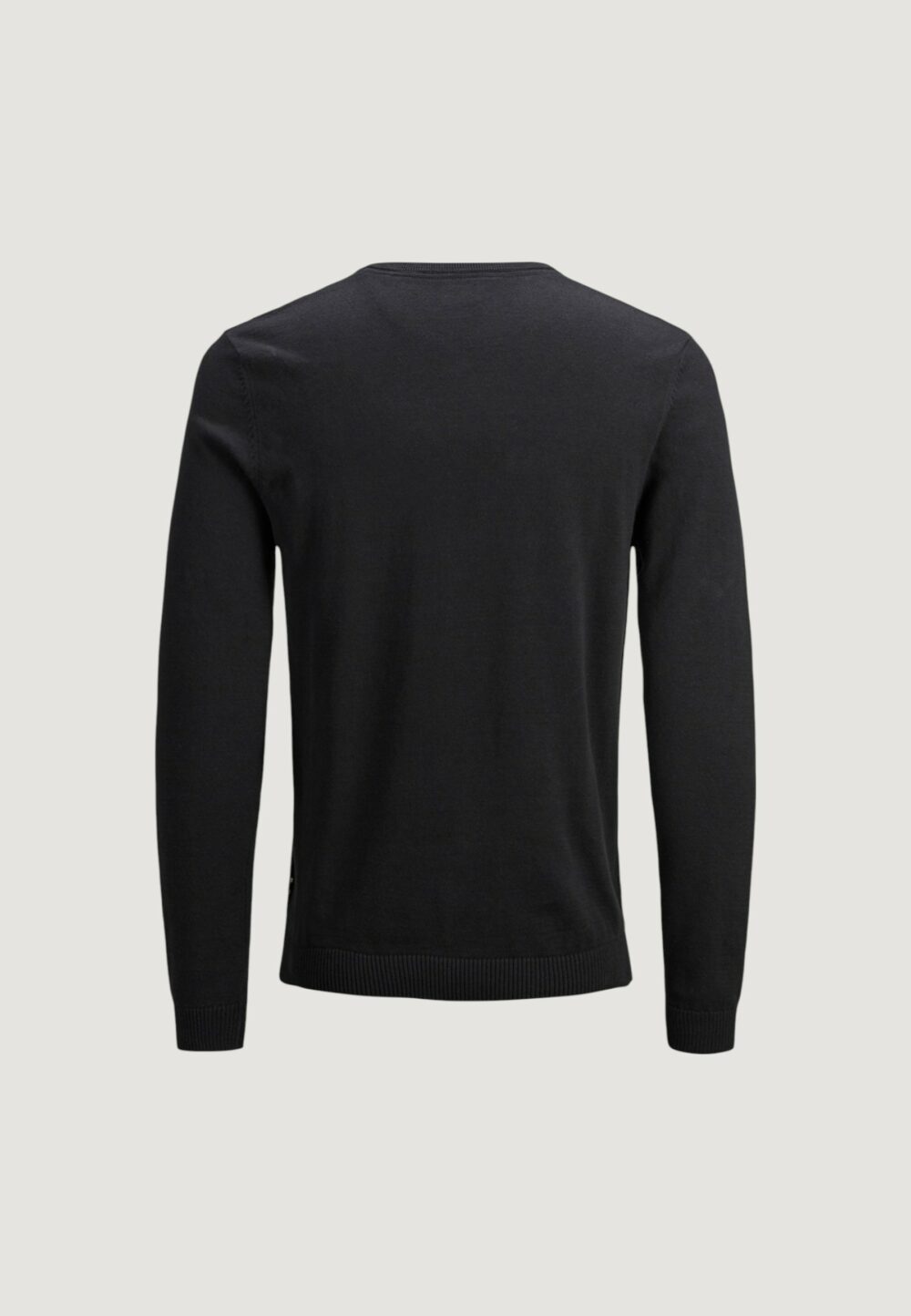 Maglia Jack Jones JJEBASIC KNIT V-NECK NOOS Nero - Foto 3