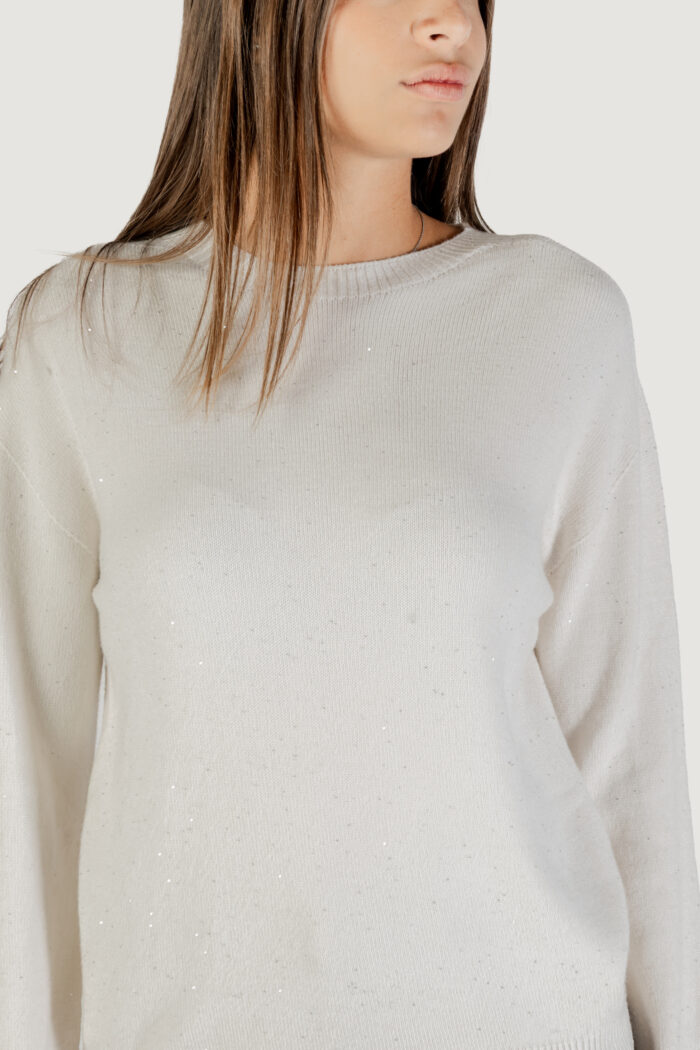 Maglia Liu-jo MAGLIA CHIUSA M/L Bianco – MF5483 MA27R