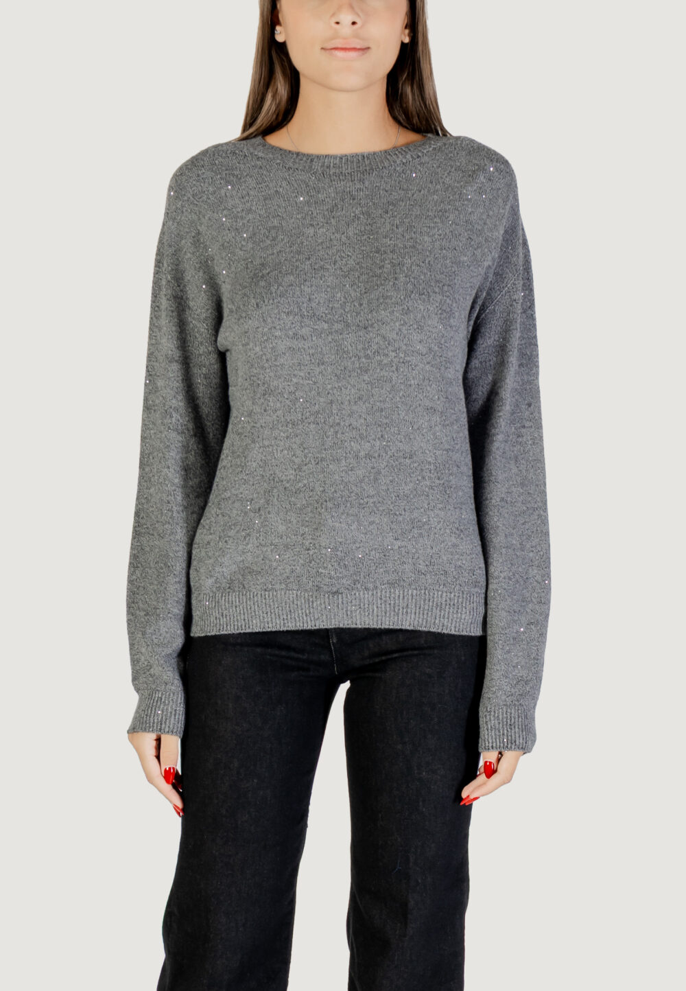 Maglia Liu-Jo MAGLIA CHIUSA M/L Grigio - Foto 1