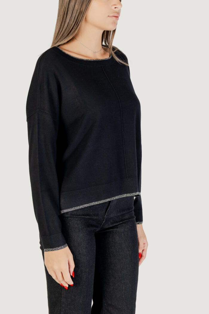 Maglia Liu-jo ECS MAGLIA CHIUSA Nero – MF5228 MS49I