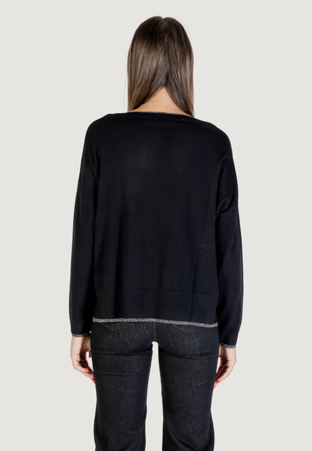 Maglia Liu-Jo ECS MAGLIA CHIUSA Nero - Foto 5