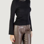 Maglia Only ONLNATASCHA LS BLING ONECK CC KNT Nero - Foto 3