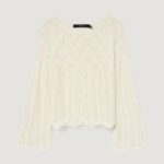 Maglia Vero Moda VMGINGER 3/4 BOATNECK PULLOVER GA NOOS Beige - Foto 1