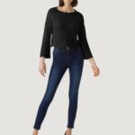 Maglia Vero Moda VMGINGER 3/4 BOATNECK PULLOVER GA NOOS Nero - Foto 4
