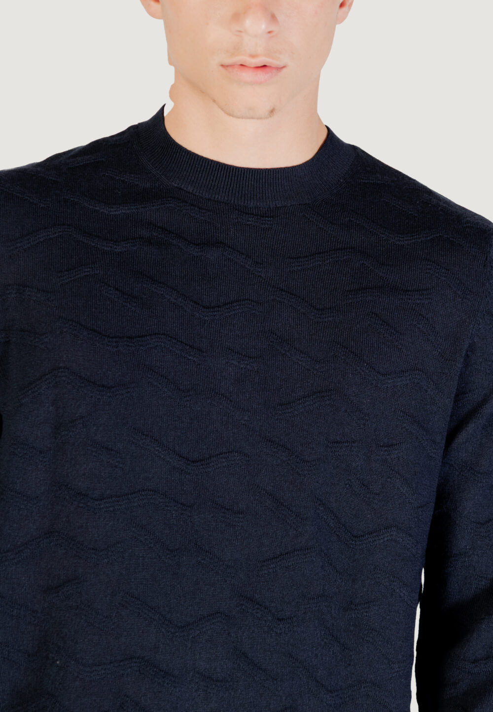 Maglione Armani Exchange PULLOVER Blu - Foto 2