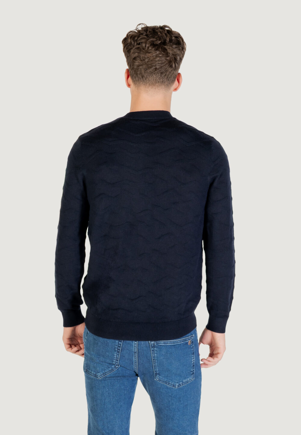 Maglione Armani Exchange PULLOVER Blu - Foto 5