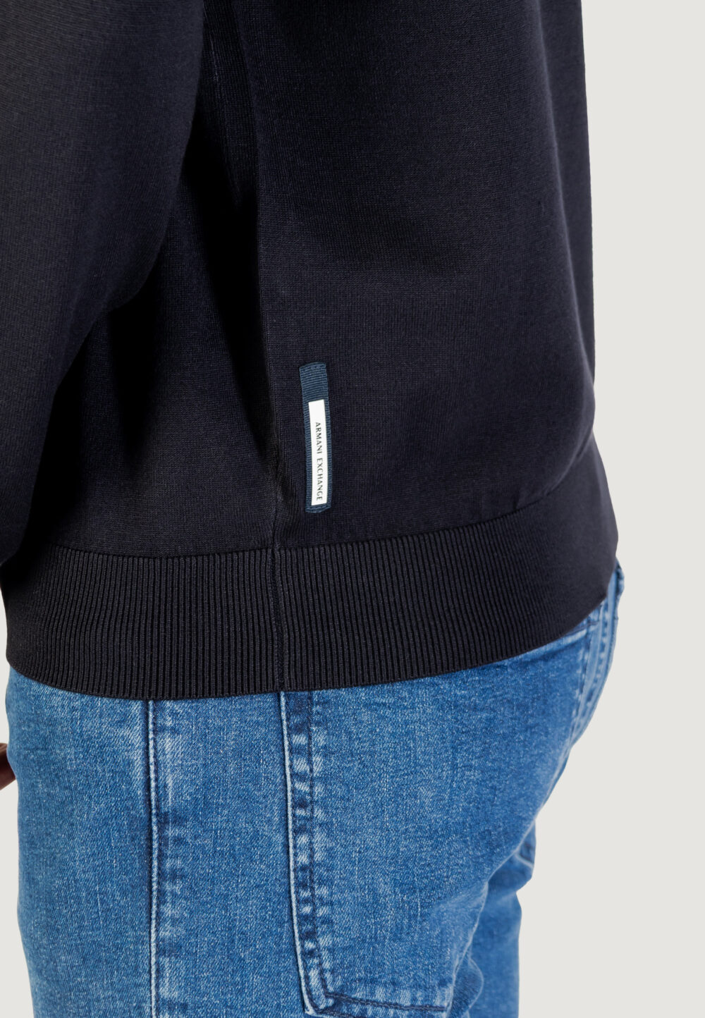 Maglione Armani Exchange PULLOVER Blue scuro - Foto 5