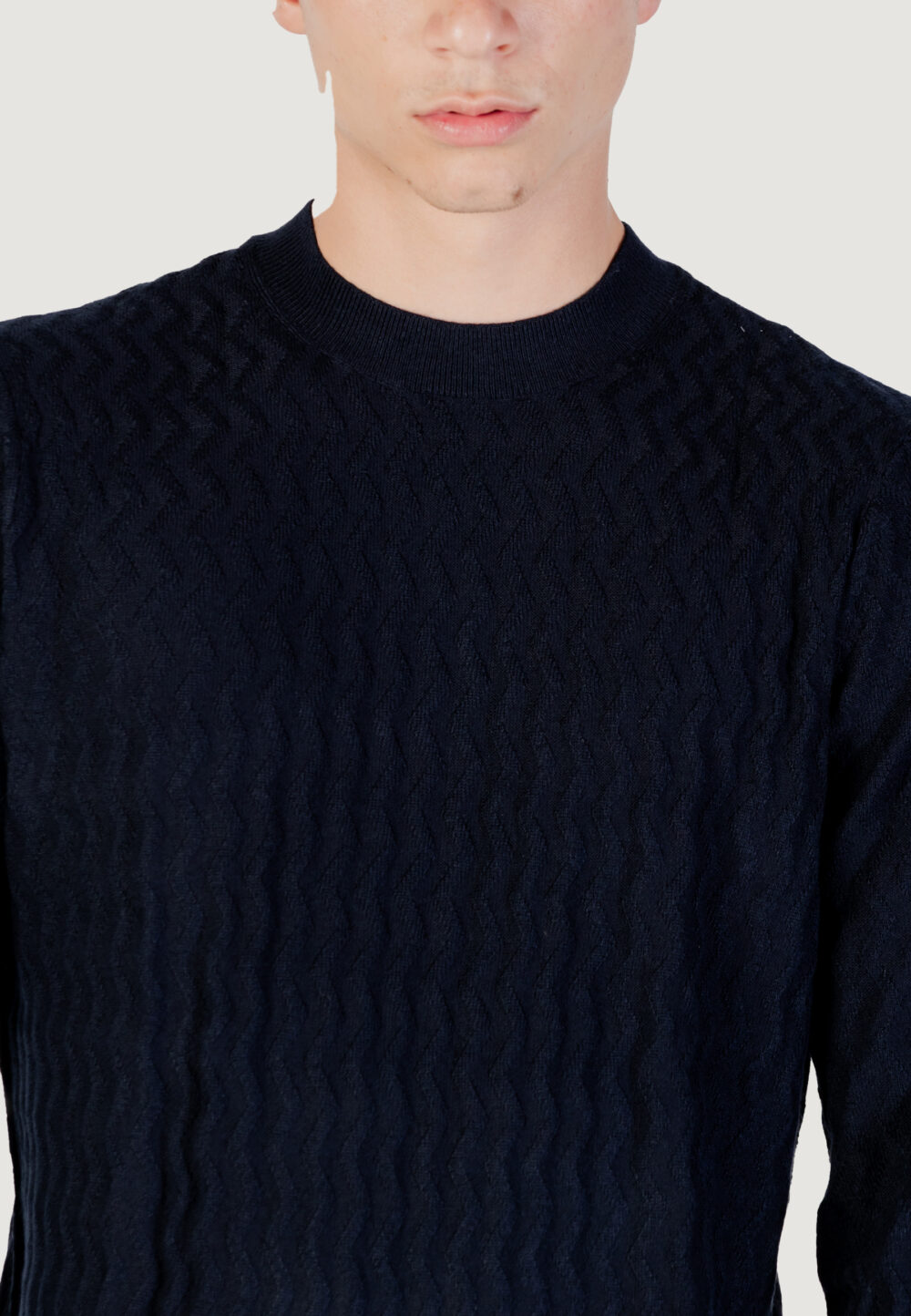 Maglione Armani Exchange PULLOVER Blue scuro - Foto 2