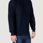 Maglione Armani Exchange PULLOVER Blue scuro - Foto 3