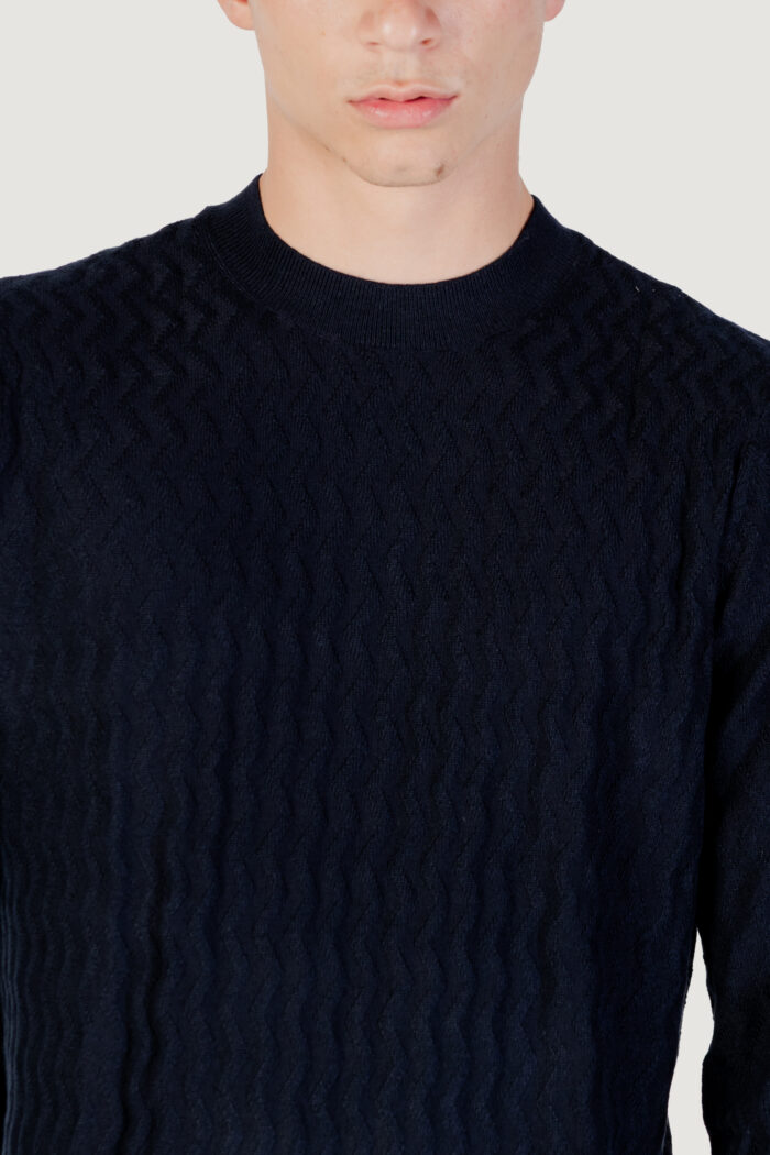 Maglione Armani Exchange PULLOVER Blue scuro