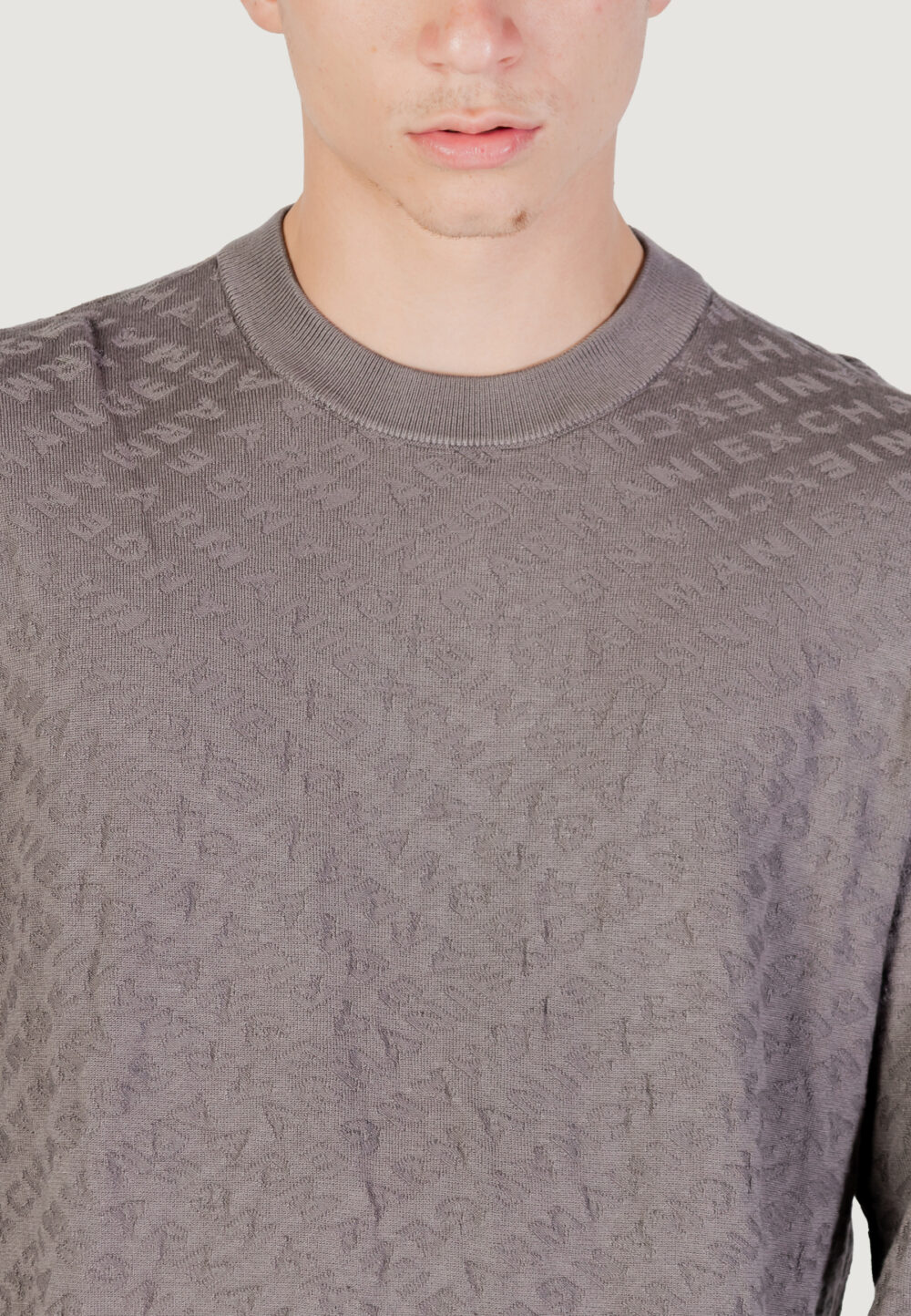 Maglione Armani Exchange PULLOVER Grigio Scuro - Foto 2