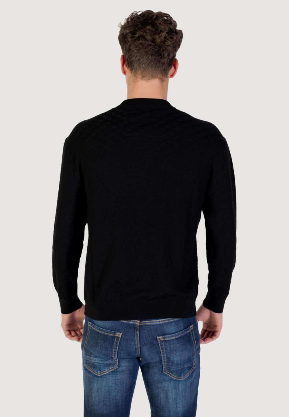 Maglione Armani Exchange PULLOVER Nero - Foto 5