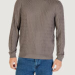 Maglione Armani Exchange PULLOVER Terra - Fango - Foto 1