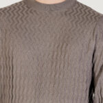 Maglione Armani Exchange PULLOVER Terra - Fango - Foto 2
