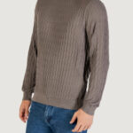 Maglione Armani Exchange PULLOVER Terra - Fango - Foto 4