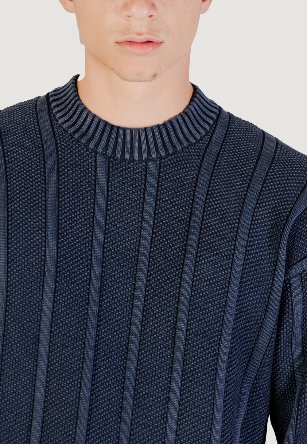 Maglione Boss Kaktus 10272332 01 Blue scuro - Foto 2