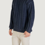 Maglione Boss Kaktus 10272332 01 Blue scuro - Foto 4