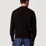 Maglione Calvin Klein Jeans LS EZ COTTON CREWNK Nero - Foto 5