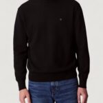 Maglione Calvin Klein Jeans LS EZ COTTON CREWNK Nero - Foto 1