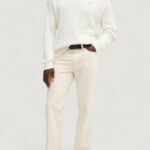 Maglione Calvin Klein Jeans LS VERTICAL TEXTURE Panna - Foto 2