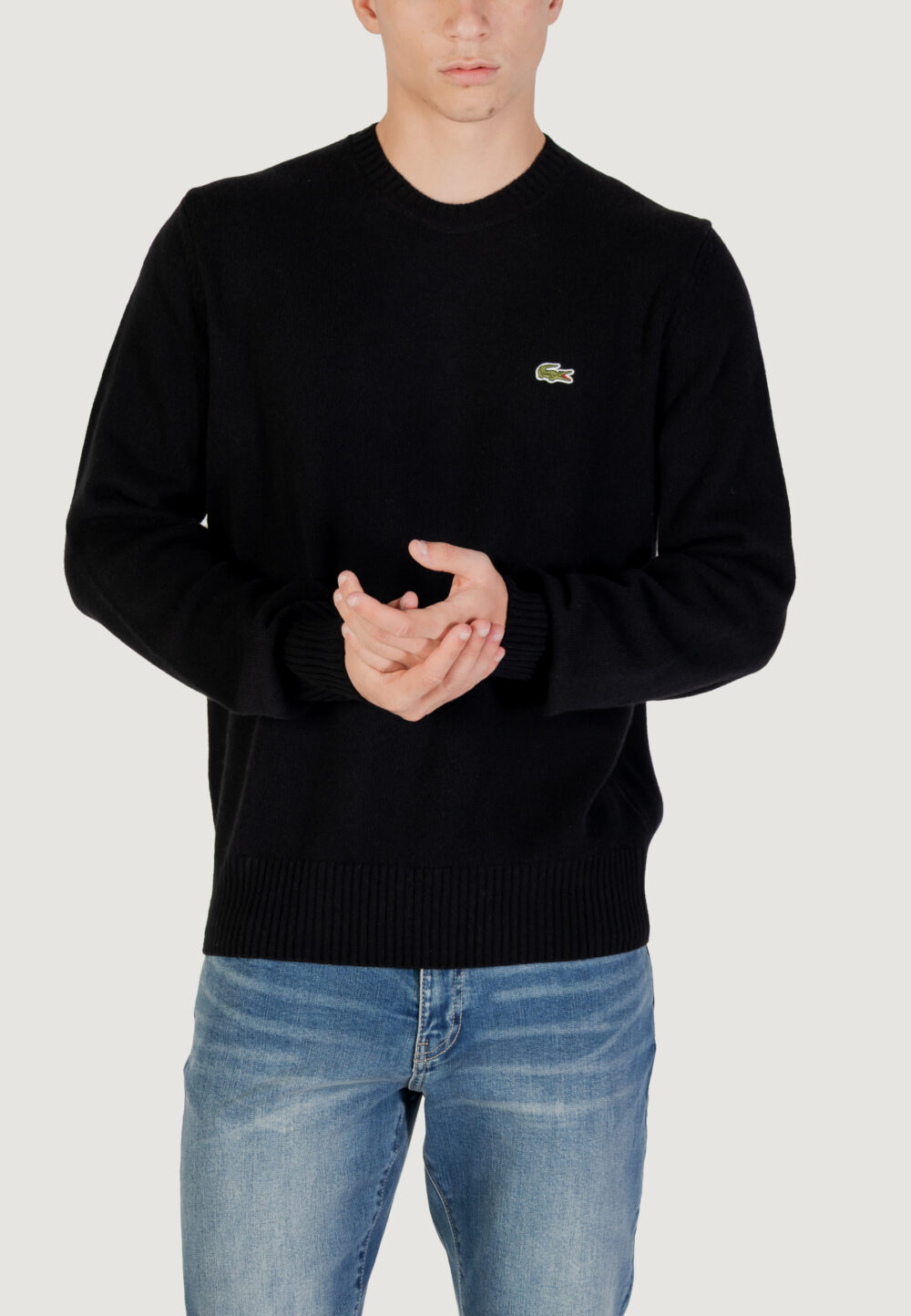 Maglione LACOSTE PULLOVER Nero - Foto 1
