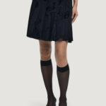 Minigonna Desigual FAL_FLOCK Nero - Foto 1