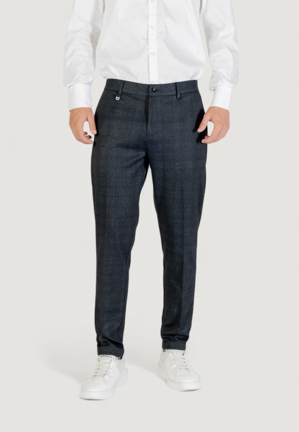 Pantaloni da completo Antony Morato ASHE SUPER SKINNY FIT Blue scuro - Foto 2