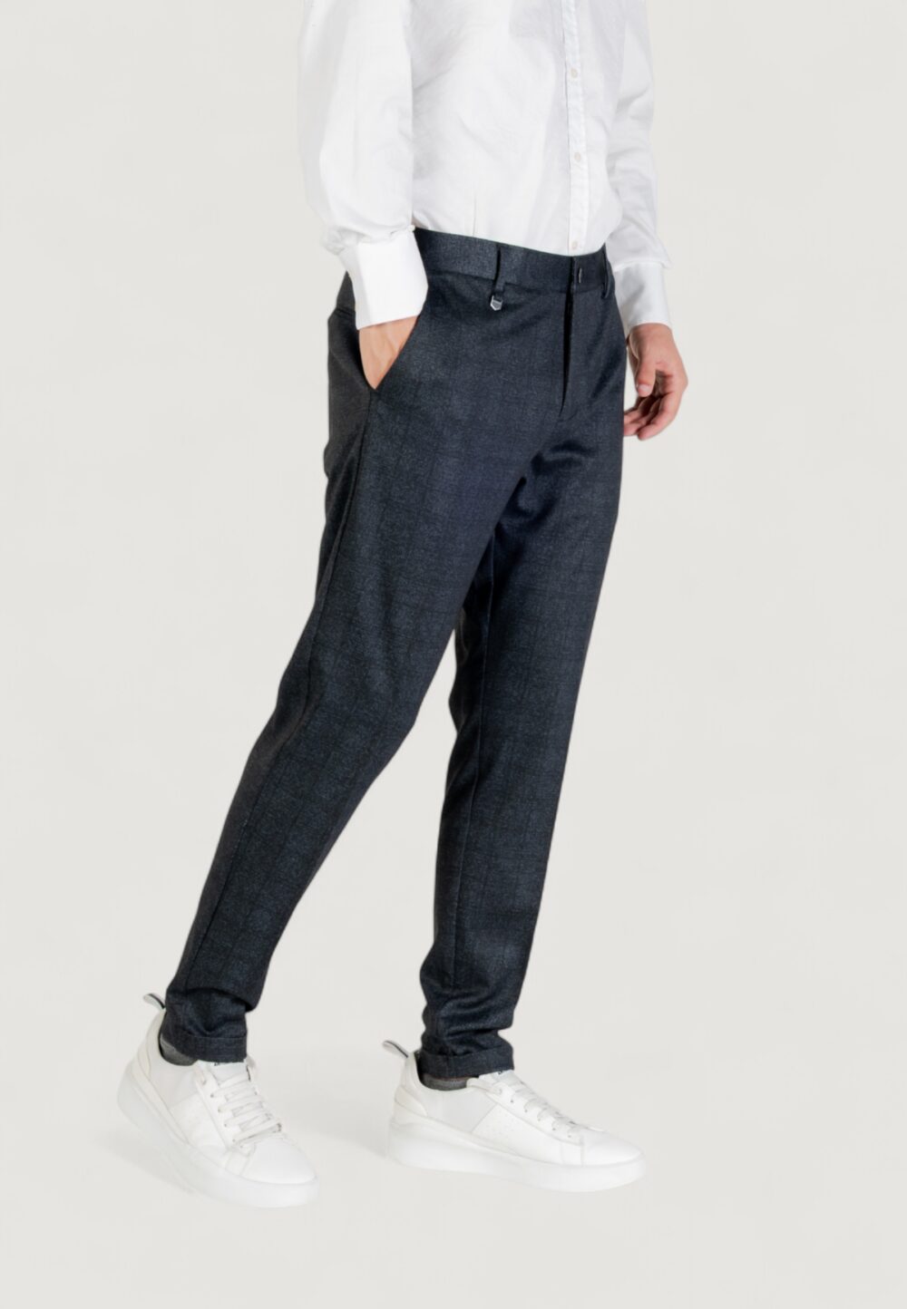 Pantaloni da completo Antony Morato ASHE SUPER SKINNY FIT Blue scuro - Foto 1