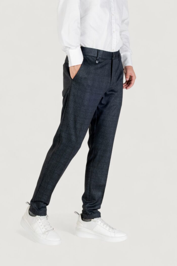Pantaloni da completo Antony Morato ASHE SUPER SKINNY FIT Blue scuro – MMTS00037-FA140288