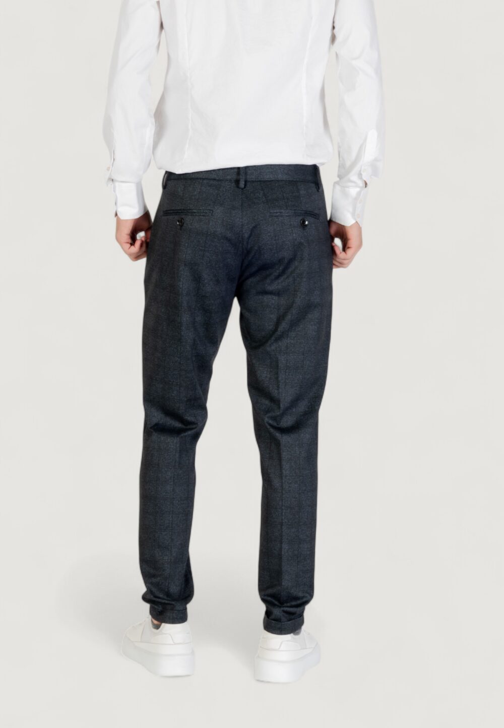 Pantaloni da completo Antony Morato ASHE SUPER SKINNY FIT Blue scuro - Foto 4