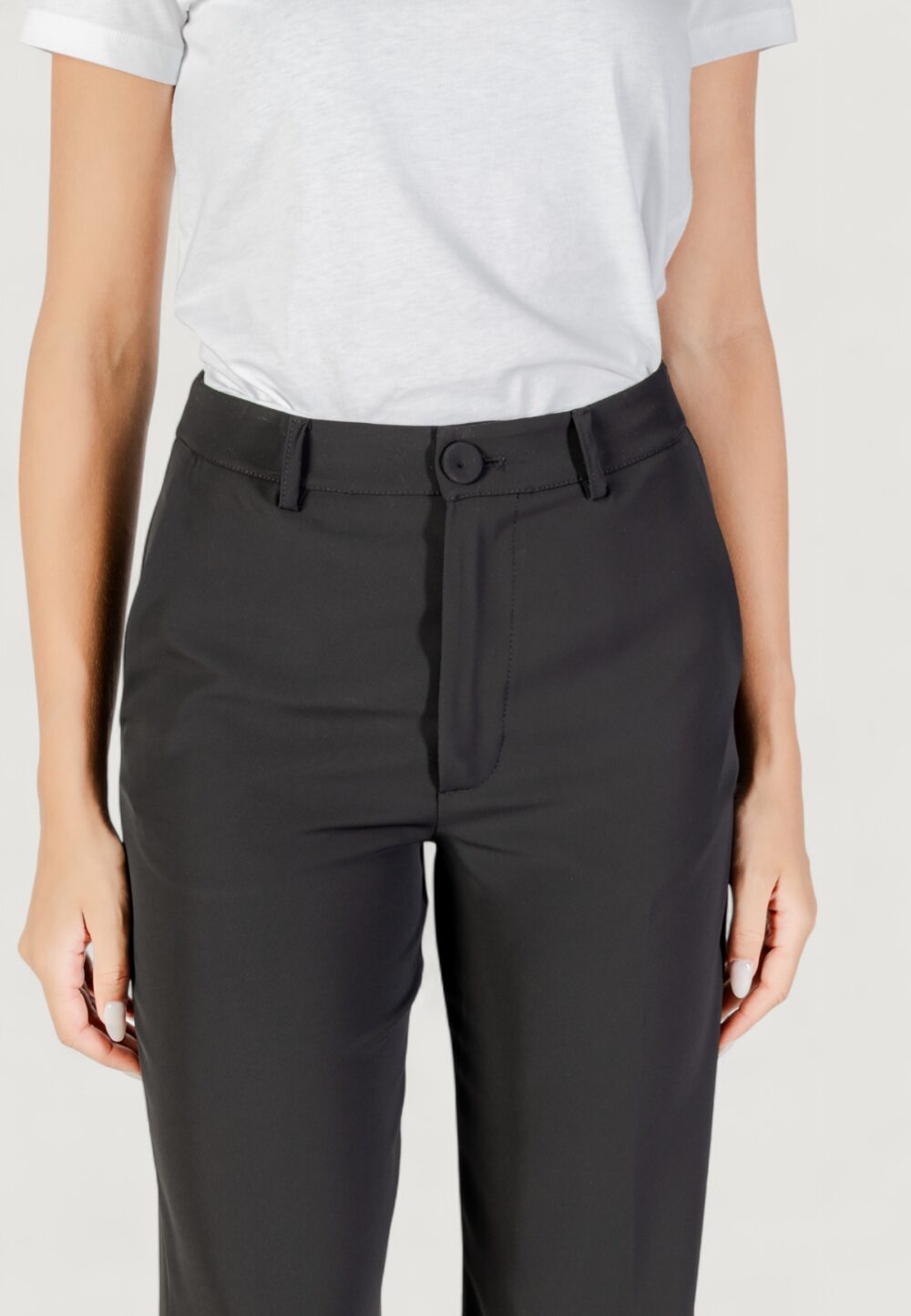 Pantaloni a palazzo Rinascimento  Nero - Foto 3