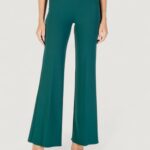 Pantaloni a palazzo Rinascimento  Verde - Foto 1