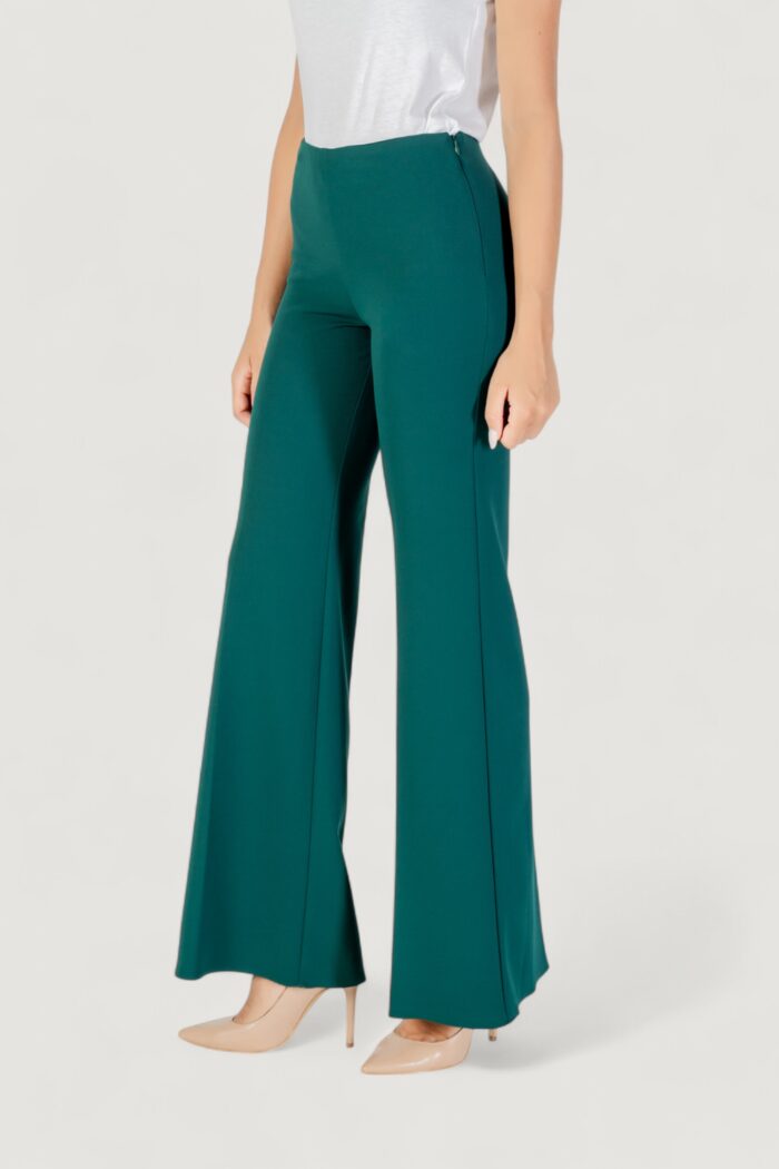 Pantaloni a palazzo Rinascimento  Verde – CFC0125424003