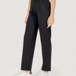 Pantaloni a sigaretta Only ONLPOPTRASH LIFE MW STRAIGHT PNT NOOS Nero - Foto 2