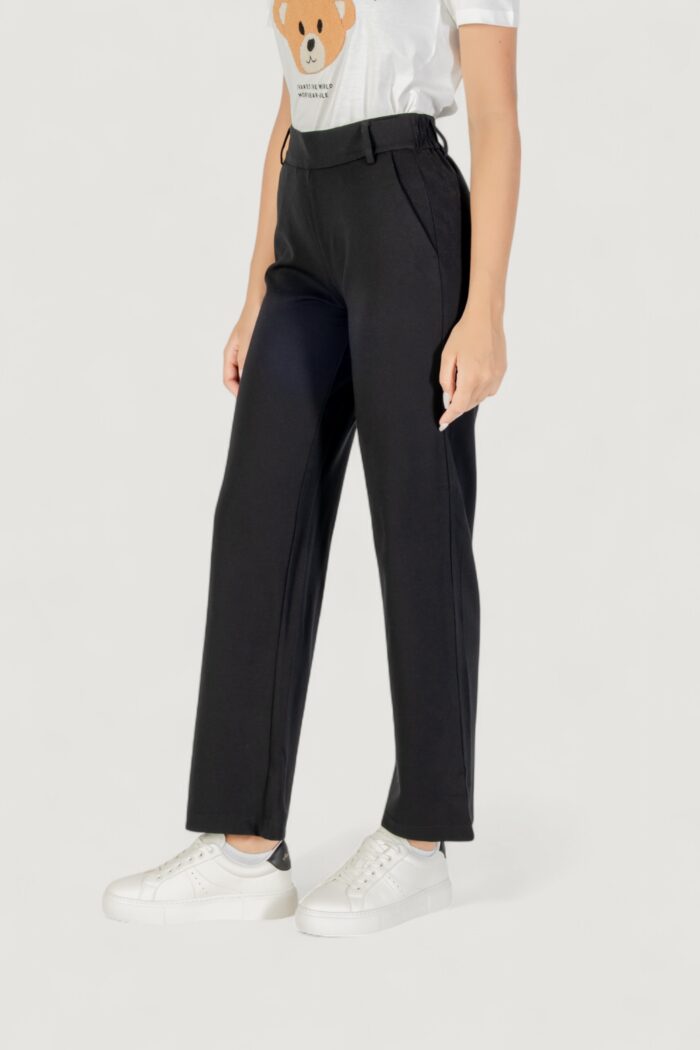 Pantaloni a sigaretta Only ONLPOPTRASH LIFE MW STRAIGHT PNT NOOS Nero – 15341829
