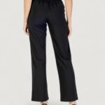 Pantaloni a sigaretta Only ONLPOPTRASH LIFE MW STRAIGHT PNT NOOS Nero - Foto 4