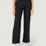 Pantaloni a sigaretta Only ONLPOPTRASH LIFE MW STRAIGHT PNT NOOS Nero - Foto 5