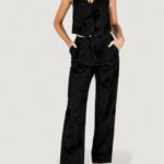 Pantaloni bootcut Desigual PANT_FLOCK Nero - Foto 2