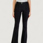 Pantaloni bootcut Liu-Jo PANT.BEAT NERVATURE H.W. Nero - Foto 1