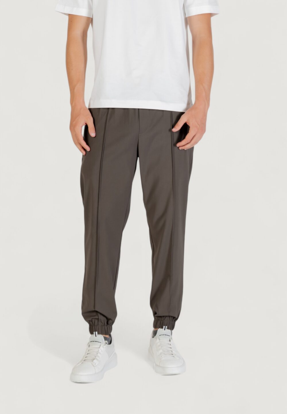 Pantaloni Antony Morato NATE REGULAR FIT Verde Scuro - Foto 1