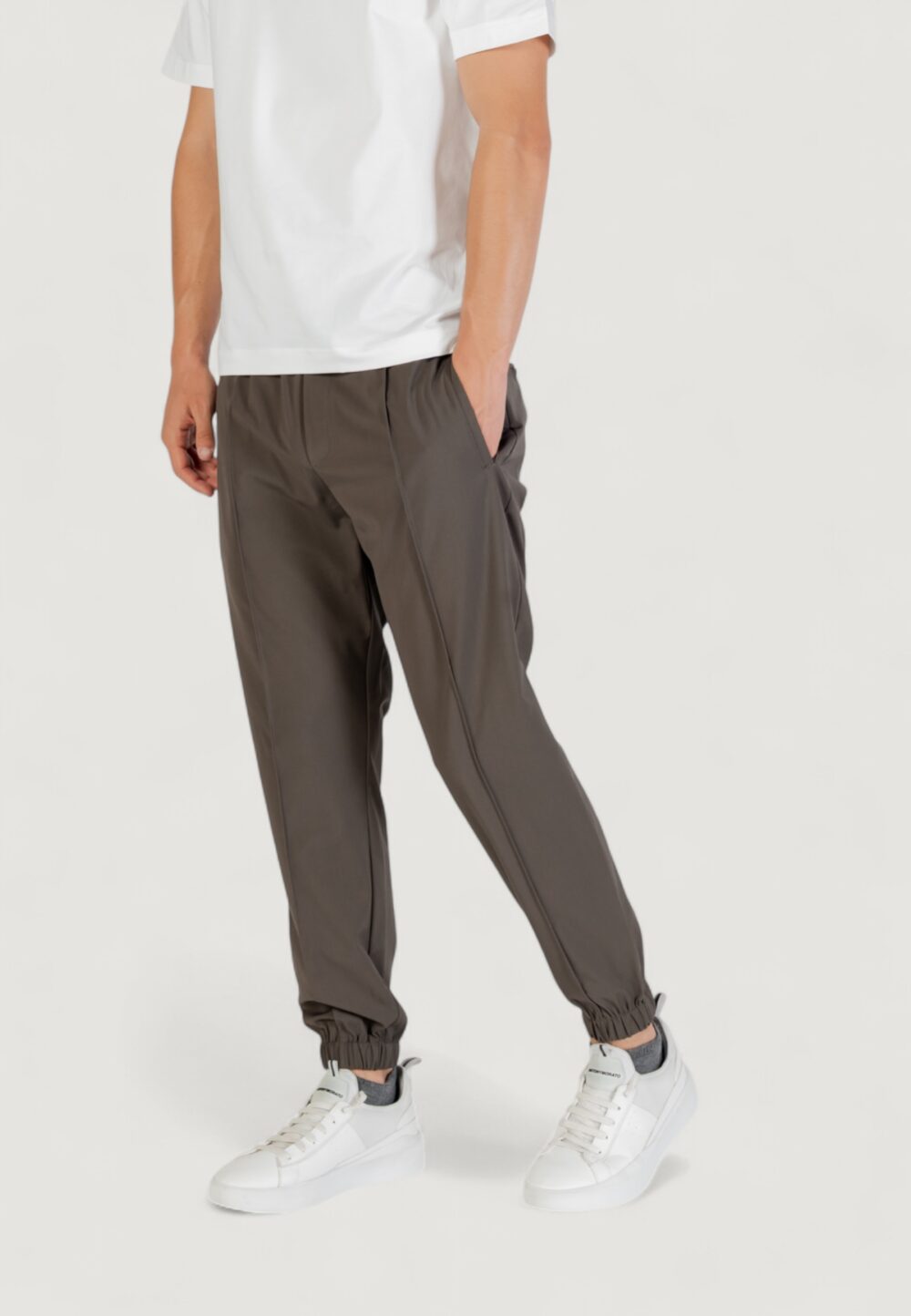 Pantaloni Antony Morato NATE REGULAR FIT Verde Scuro - Foto 2