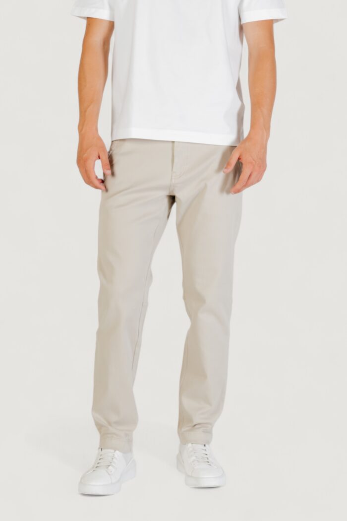 Pantaloni Boss Sanderson-L-2 10272943 01 Beige chiaro – 50542986