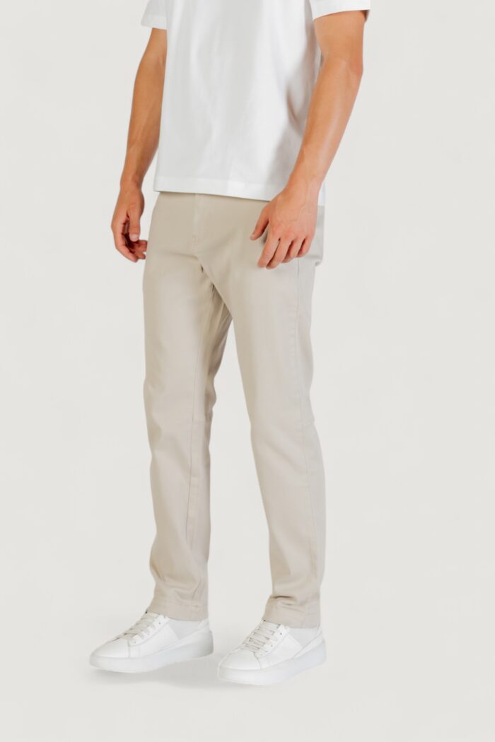 Pantaloni Boss Sanderson-L-2 10272943 01 Beige chiaro – 50542986
