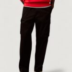 Pantaloni Calvin Klein Jeans COTTON PULL ON STRAI Nero - Foto 1