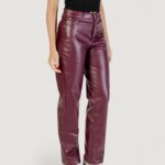 Pantaloni regular Only ONLSADIE FAUX LEATHER PANTS CC OTW Vinaccia - Foto 3