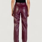 Pantaloni regular Only ONLSADIE FAUX LEATHER PANTS CC OTW Vinaccia - Foto 4