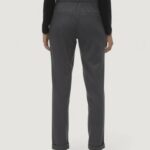 Pantaloni regular Vero Moda VMMAYA MW LOOSE SOLID PANT NOOS Grigio Scuro - Foto 3