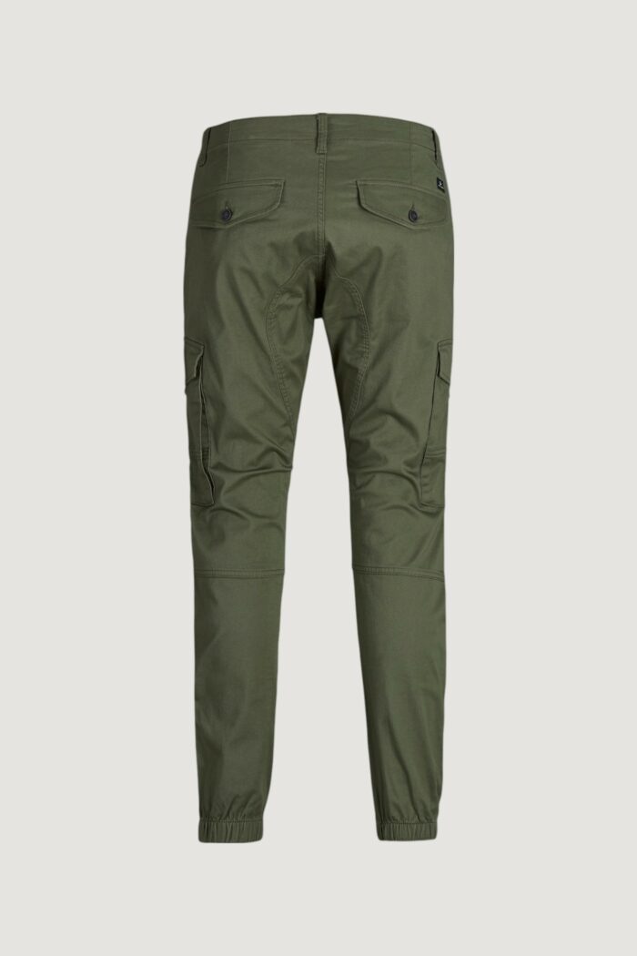 Pantaloni slim Jack Jones PAUL FLAKE AKM 542 NOOS Verde Oliva