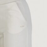 Pantaloni sportivi Guess Active 3D PEONY WIDE LENG PANTS Panna - Foto 4
