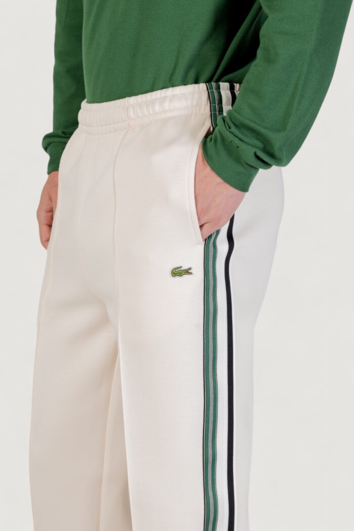 Pantaloni sportivi Lacoste  Panna